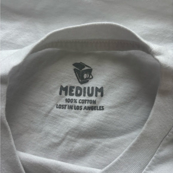 White Graphic Tee - Short Sleeve - Picture 3 of 5